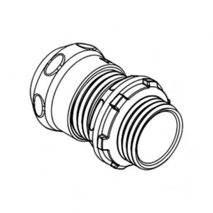 Conversions Technology 1/2”  EMT Compression Connector Raintight