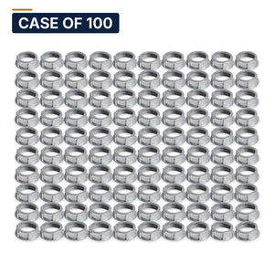 Conversions Tech Electrical > Conduit Fittings > Bushings & Locknuts Case of 100 ($0.09 ea) 1/2 in. Conduit Bushing, Steel | UL 514B | 3113-0012