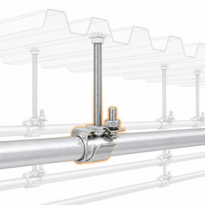 Conversions Tech Electrical > Conduit Fittings > Straps & Hangers 1/2 in. Conduit Hanger with Bolt & Nut, Steel | CH-050