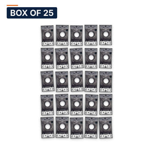 Conversions Tech weatherproof boxes Box of 25 ($3.60 ea) 1-Gang Weatherproof Box, 4 x 1/2 in Hubs | Die-Cast Aluminum, Gray, NEMA 3R