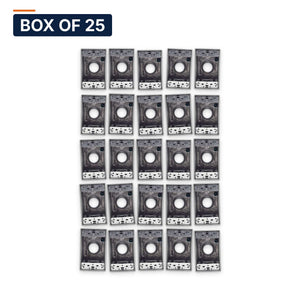 Conversions Tech weatherproof boxes Box of 25 ($3.68 ea) 1-Gang Weatherproof Box, 5 x 1/2 in Hubs | Die-Cast Aluminum, Gray, NEMA 3R