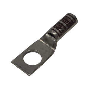 Conversions Tech Electrical 1-Hole Copper Compression Lug 2 AWG 1/2" Bolt | Tin-Plated