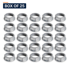 Conversions Tech Electrical > Conduit Fittings > Bushings & Locknuts Box of 25 ($0.18 ea) 1 in. Conduit Bushing, Steel | UL 514B | 3113-0001