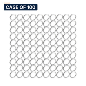 Conversions Tech Electrical > Conduit Fittings > Bushings & Locknuts Case of 100 ($0.18 ea) 1 in. Conduit Locknut, Steel | UL 514B | 3111-0001