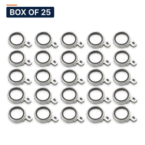 Conversions Tech Box of 25 ($3.32 ea) 1 in. Insulated Grounding Bushing, Die-Cast Zinc | UL 514B | 3114-0001