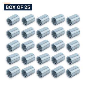Conversions Tech Electrical > Conduit Fittings > EMT Couplings Box of 25 ($1.00 ea) 1 in. Rigid Conduit Coupling, Threaded, Steel | UL 514B | 0326