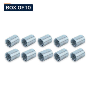 Conversions Tech Electrical > Conduit Fittings > EMT Couplings Box of 10 ($1.09 ea) 1 in. Rigid Conduit Coupling, Threaded, Steel | UL 514B | 0326
