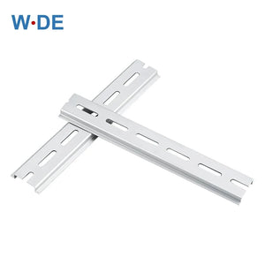 Conversions Tech 10CM 1 Piece Din Rail Aluminium For Terminal Block Relay C45 DZ47 Thickness 1.5mm NS35 Aluminium Material 35mm Universal Type