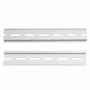 Conversions Tech 1 Piece Din Rail Aluminium For Terminal Block Relay C45 DZ47 Thickness 1.5mm NS35 Aluminium Material 35mm Universal Type
