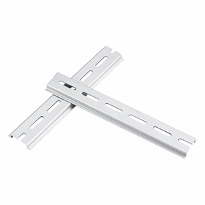 Conversions Tech 1 Piece Din Rail Aluminium For Terminal Block Relay C45 DZ47 Thickness 1.5mm NS35 Aluminium Material 35mm Universal Type