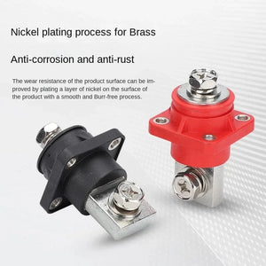 Conversions Tech 100-500A Square Energy Storage Terminal Copper High Current Through Wall Style New Energy Lilthium Battery Battery Connector