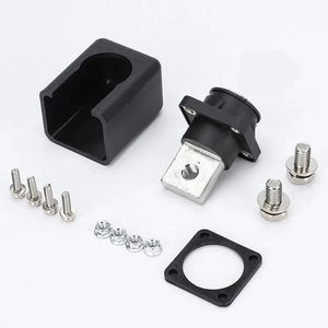 Conversions Tech Black / 120A 100-500A Square Energy Storage Terminal Copper High Current Through Wall Style New Energy Lilthium Battery Battery Connector