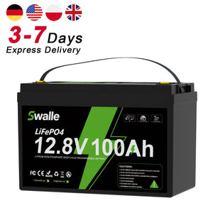 Conversions Tech 100Ah / 12 V 100AH 200AH 300AH Lifepo4 Battery Packs 12V 24V 48V Waterproof IP65 Lithium Battery for RV Golf Cart Home Storage System