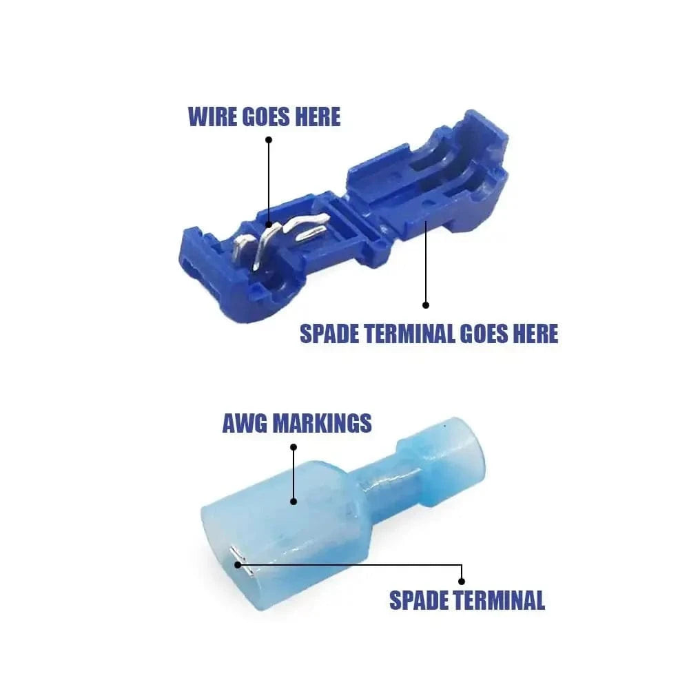Aiqeer 100pcs (50 Pairs) T-Tap Quick Release Kit Aiqeer 100pcs (50 Pairs) T-Tap Quick Release Kit