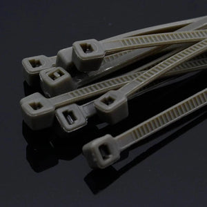 Conversions Tech 100Pcs/pack 4 * 200mm wide 2.7mm color self-locking zip ties nylon, home office plastic zip ties