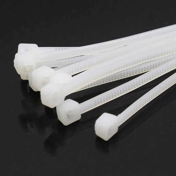 Conversions Tech 100Pcs/pack 4 * 200mm wide 2.7mm color self-locking zip ties nylon, home office plastic zip ties