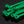 Conversions Tech Green 100Pcs/pack 4 * 200mm wide 2.7mm color self-locking zip ties nylon, home office plastic zip ties