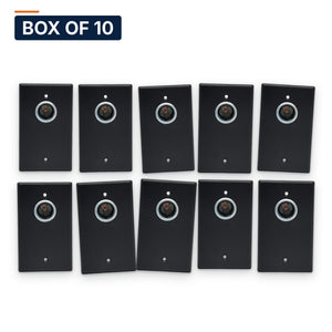 Conversions Tech Wall Plates Box of 10 ($9.00 ea) 12 V Outlet Wall Plate, Black | 8 A Cigarette-Style Socket, RV and Marine | 5510-9120