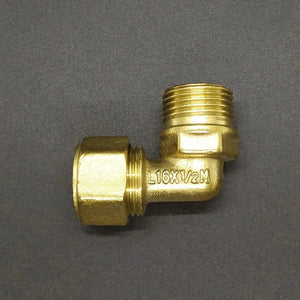 Conversions Tech BSP Male / 1418 / 1-1/4" 1216 1418 1620 2025 2632 PEX-AL-PEX 1/2" 3/4" 1" Male Female Brass Elbow 90 Degree Pipe Fitting Adapter For Solar Floor Heating