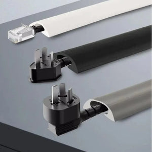 Conversions Tech 1PC 2m/78.74in Cable sheath PVC flexible conduit cable protector cable hider