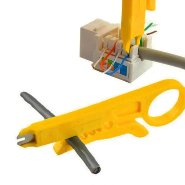 Conversions Tech 1PC Wire Stripper Knife Crimper Pliers Crimping Tool Cable Stripping Wire Cutter Multi Tools Cut Line Multifunctional Hand Tools