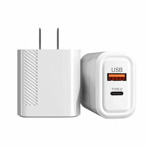 Conversions Tech 2 in 1 High-Speed USB Wall Charger Super Fast Charging Quick Charge Quality Short Circuit Protection USB Type C 5V 3A Output