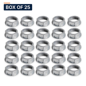 Conversions Tech Electrical > Conduit Fittings > Bushings & Locknuts Box of 25 ($0.56 ea) 2 in. Conduit Bushing, Steel | UL 514B | 3113-0002