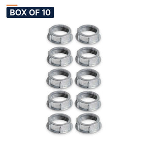 Conversions Tech Electrical > Conduit Fittings > Bushings & Locknuts Box of 10 ($0.59 ea) 2 in. Conduit Bushing, Steel | UL 514B | 3113-0002