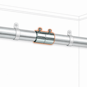 Conversions Tech Electrical > Conduit Fittings > EMT Couplings 2 in. EMT Set-Screw Coupling, Die-Cast Zinc | UL 514B | 3109-0002