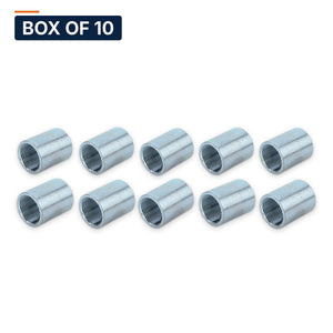 Conversions Tech Electrical > Conduit Fittings > EMT Couplings Box of 10 ($2.90 ea) 2 in. Rigid Conduit Coupling, Threaded, Steel | UL 514B | 0329