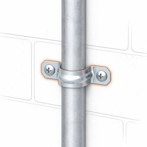 Conversions Tech Electrical > Conduit Fittings > Straps & Hangers 2 in. Rigid Two-Hole Strap, Steel | TSP-200R