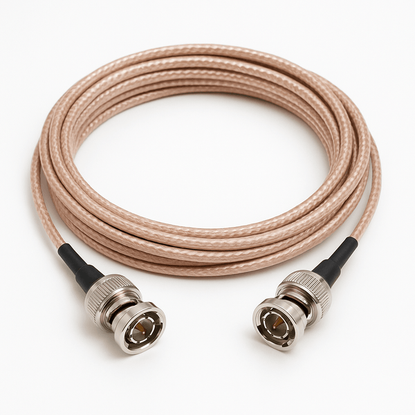 Conversions Tech 20-Foot RG179 Coaxial Jumper Cable (BNC Male to BNC Female)