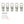 Conversions Tech 20PCS 4-25mm Assortment Tinned Copper Lugs Ring Crimp Terminals Battery Wire Welding Cable Connectors Kit