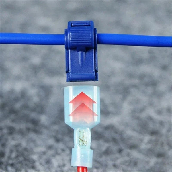 Conversions Tech 20pcs/40Pcs Quick Electrical Cable Connectors Snap Splice Lock Wire Terminals Crimp electric motorcycles  ham radio