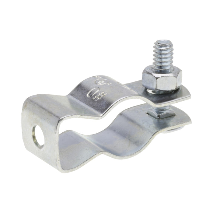 Conduit Hanger with Carriage Bolt and Nut 1-1/4"