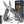 Conversions Tech Silver 24 in 1 Multifunctional Universal Diagonal Pliers Hardware Wire Cutters Professional Electrician Anti Slip Durable Repair Tools