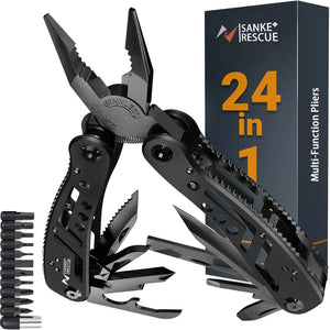 Conversions Tech 24 in 1 Multifunctional Universal Diagonal Pliers Hardware Wire Cutters Professional Electrician Anti Slip Durable Repair Tools
