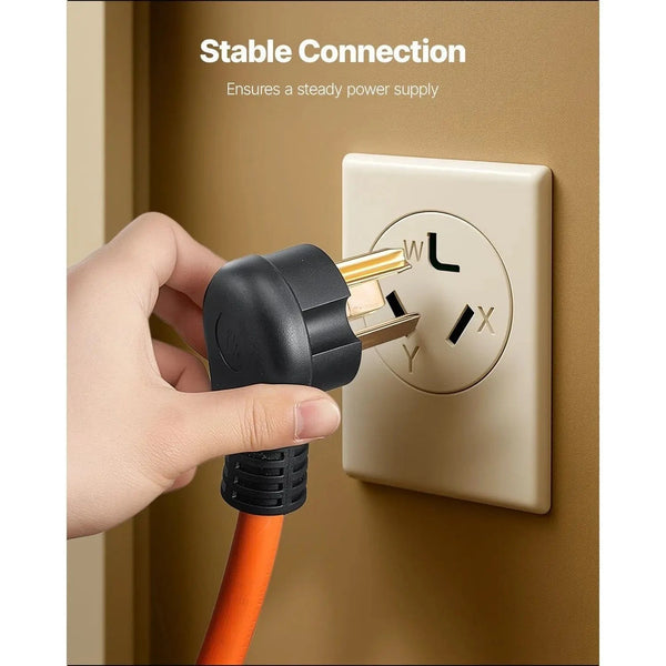 Conversions Tech Default 25 ft Dryer Extension Cord NEMA 10-30P to 10-30R 30A 3-Prong Dryer Cord Power Cords & Extension Cords