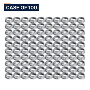 Conversions Tech Electrical > Conduit Fittings > Bushings & Locknuts Case of 100 ($0.12 ea) 3/4 in. Conduit Bushing, Steel | UL 514B | 3113-0034