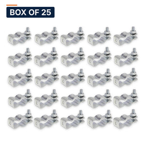 Conversions Tech Electrical > Conduit Fittings > Straps & Hangers Box of 25 ($0.24 ea) 3/4 in. Conduit Hanger with Bolt & Nut, Steel | CH-075