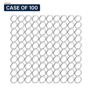 Conversions Tech Electrical > Conduit Fittings > Bushings & Locknuts Case of 100 ($0.09 ea) 3/4 in. Conduit Locknut, Steel | UL 514B | 3111-0034