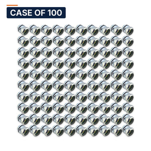 Conversions Tech Electrical > Conduit Fittings > EMT Connectors Case of 100 ($0.55 ea) 3/4 in. EMT Compression Connector, Steel | UL 514B | 3101-0034