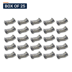 Conversions Tech Electrical > Conduit Fittings > EMT Connectors Box of 25 ($3.04 ea) 3/4 in. EMT Offset Connector, Die-Cast Zinc | UL 514B | MHZ-75
