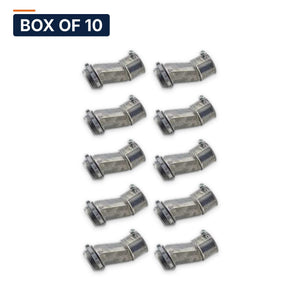 Conversions Tech Electrical > Conduit Fittings > EMT Connectors Box of 10 ($3.30 ea) 3/4 in. EMT Offset Connector, Die-Cast Zinc | UL 514B | MHZ-75