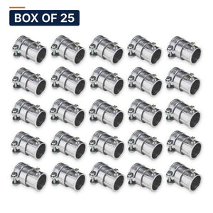 Conversions Tech Electrical > Conduit Fittings > EMT Couplings Box of 25 ($0.96 ea) 3/4 in. EMT to Flex Combination Coupling, Die-Cast Zinc | UL 514B | ESC-075