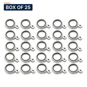 Conversions Tech Box of 25 ($2.76 ea) 3/4 in. Insulated Grounding Bushing, Die-Cast Zinc | UL 514B | 3114-0034