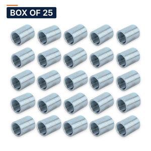 Conversions Tech Electrical > Conduit Fittings > EMT Couplings Box of 25 ($0.36 ea) 3/4 in. Rigid Conduit Coupling, Threaded, Steel | UL 514B | 0325
