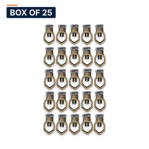 Conversions Tech Electrical > Grounding & Bonding > Ground Clamps Box of 25 ($2.76 ea) 3/8 in. Bronze Ground Rod Clamp, Direct Burial | 662-GRC038