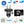 Conversions Tech WIFI Cam 64G Card / EU Plug 3 Lens Triple Screen Video Surveillance Camera Wifi Network CCTV Camera Wireless 360 Monitor Outdoor Waterproof Security Cameras