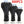 Conversions Tech 300pcs Black / 4-6-8 inches 300pcs  Polyester Zip Ties 4.0/6.0/8.0inch Self Locking Quick Release Straps for Secure Zipper Tie Fixing Bundling Cable Ties